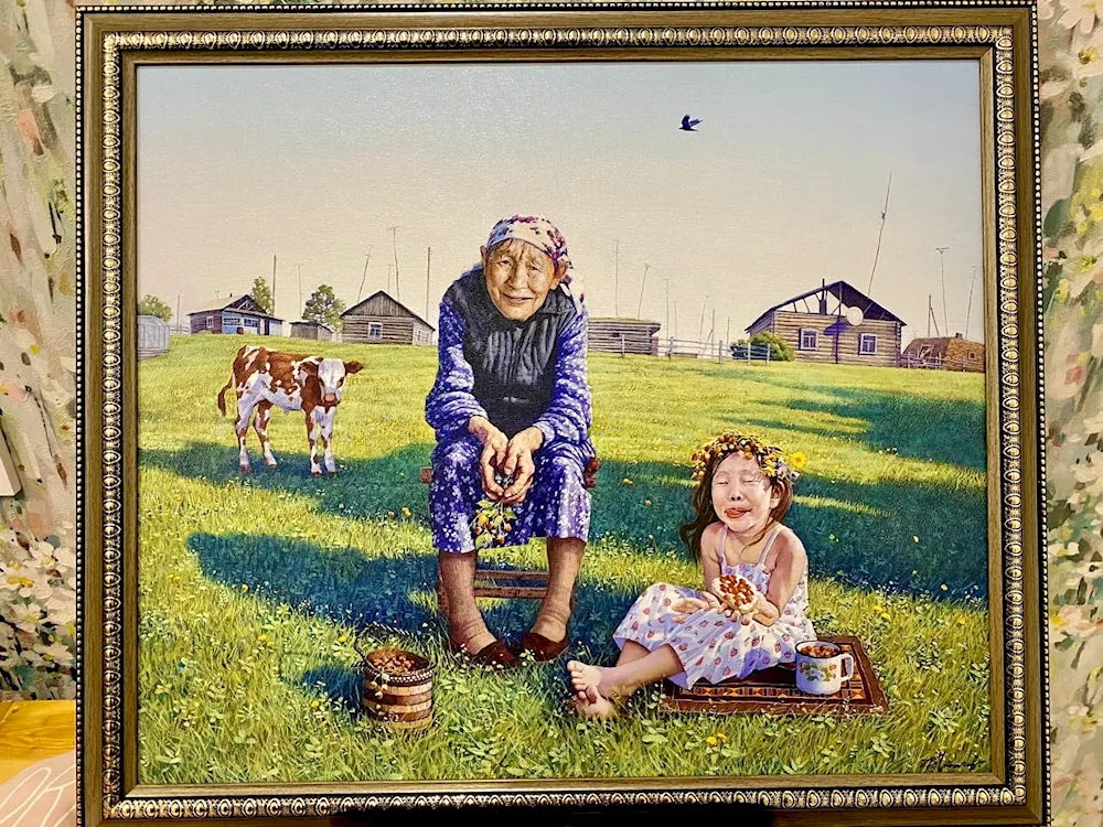 Artists of Yakutia Andrei Chikachev paintings
