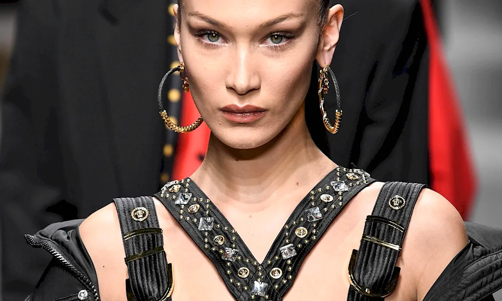 Bella Hadid's ponytail