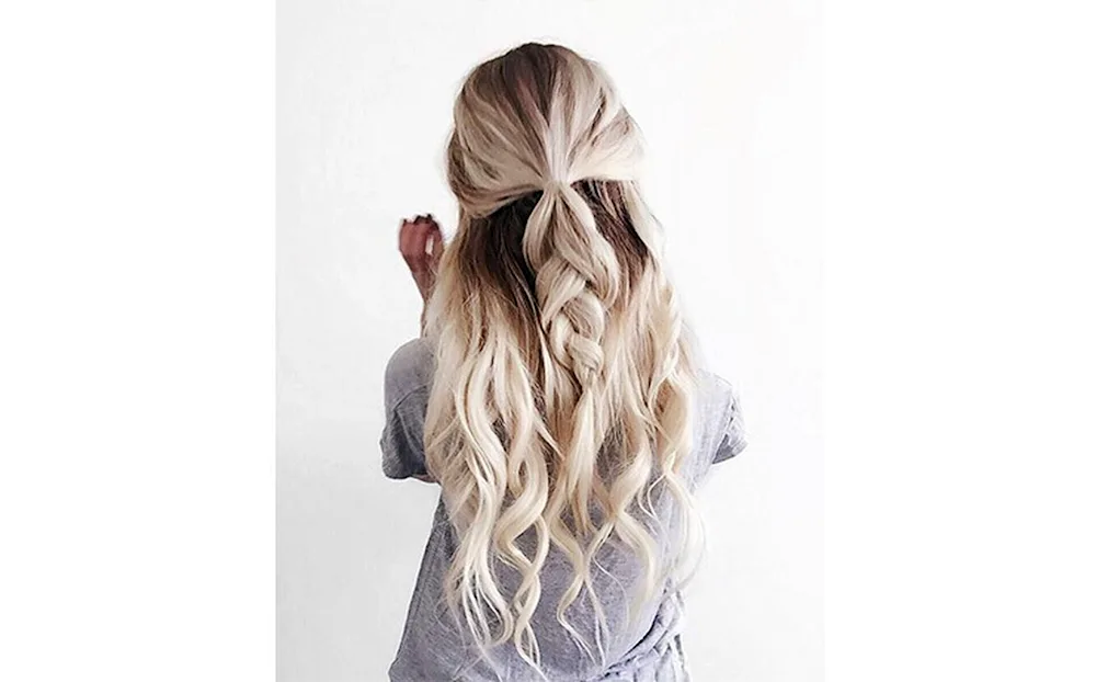 Malvinka with a bun