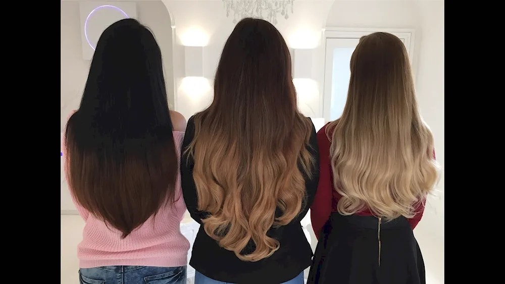 Balayage colour