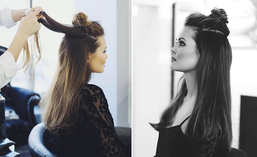 Evening hairstyles