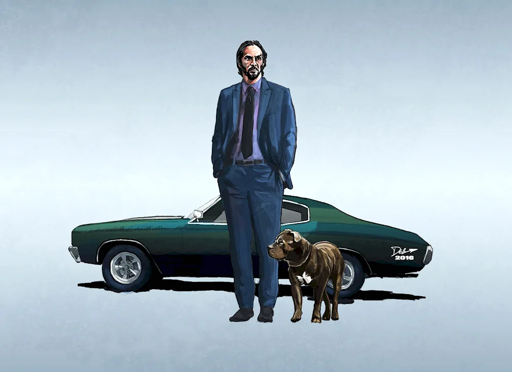 Keanu Reeves John WickJohn Wick 3 dogs