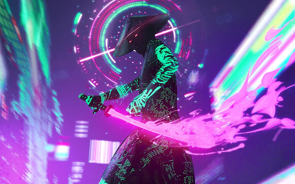 Cyberpunk 2077 artSamurai