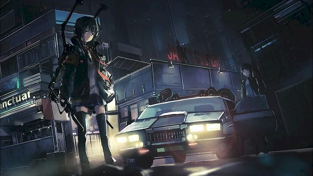 Cobalt police anime
