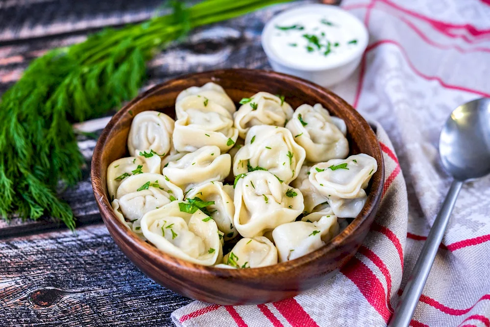 Homemade dumplings