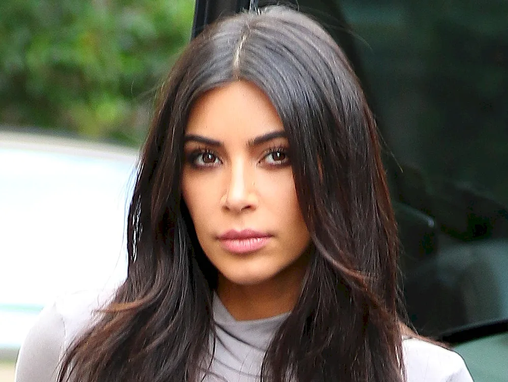 Kim Kardashian hair