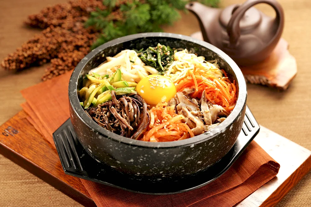 Kimchi. pibimbab