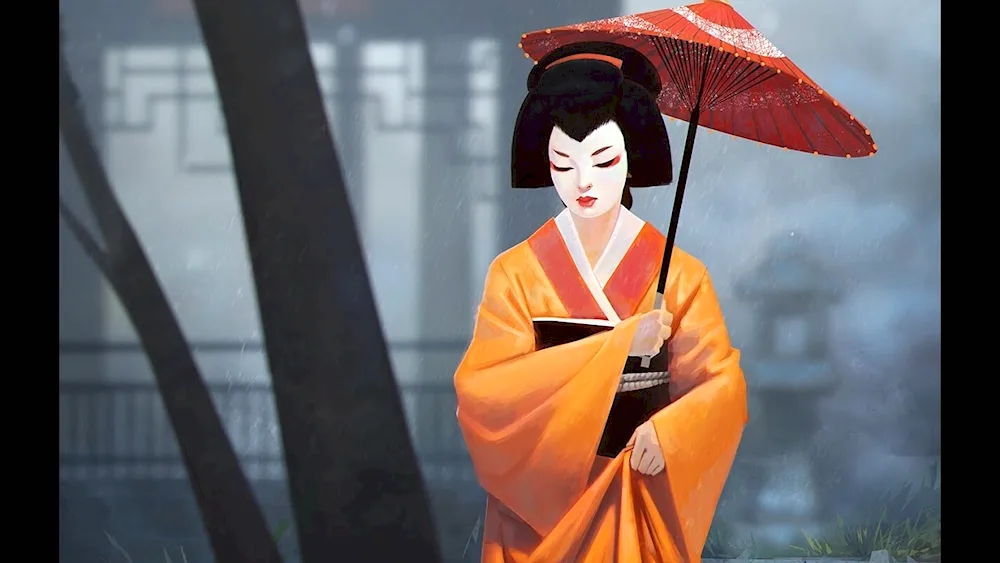 Kimono geisha