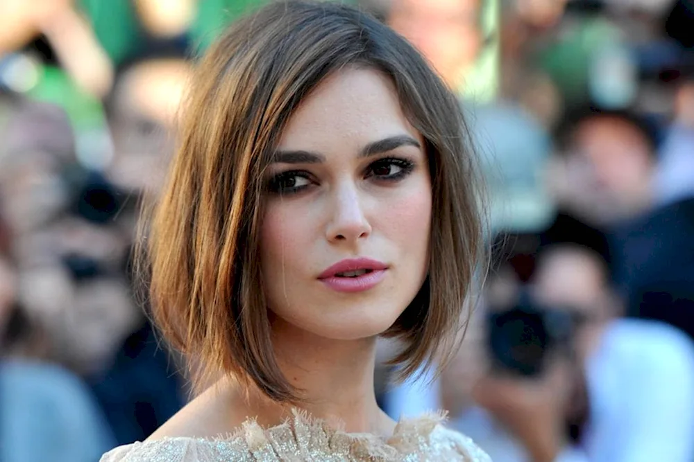 Keira Knightley bob