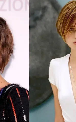 Keira Knightley with short haircut