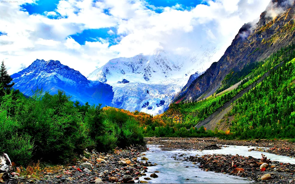 Kyrgyzstan mountain Arashan Valley