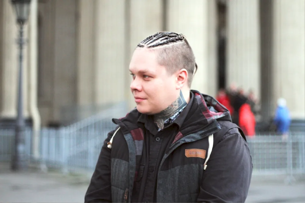 Braids for men Karl