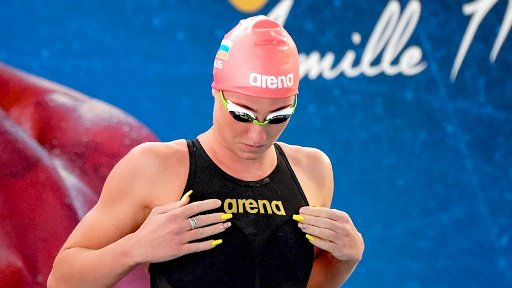 Kirpichnikova Anastasia swimming Olympiad 2021