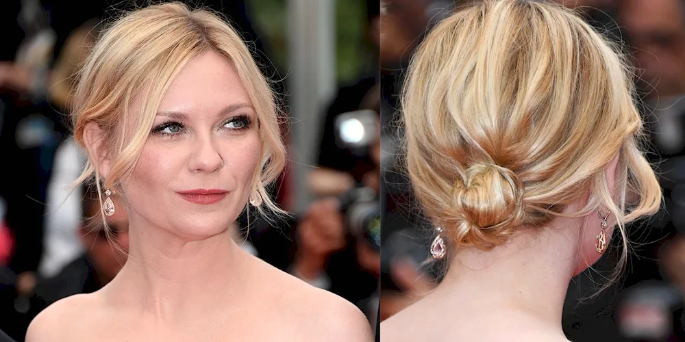 Kirsten Dunst with short haircut