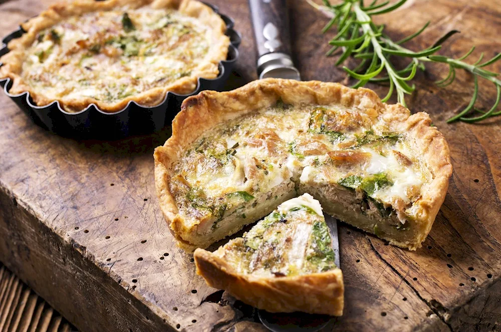 Mushroom pie