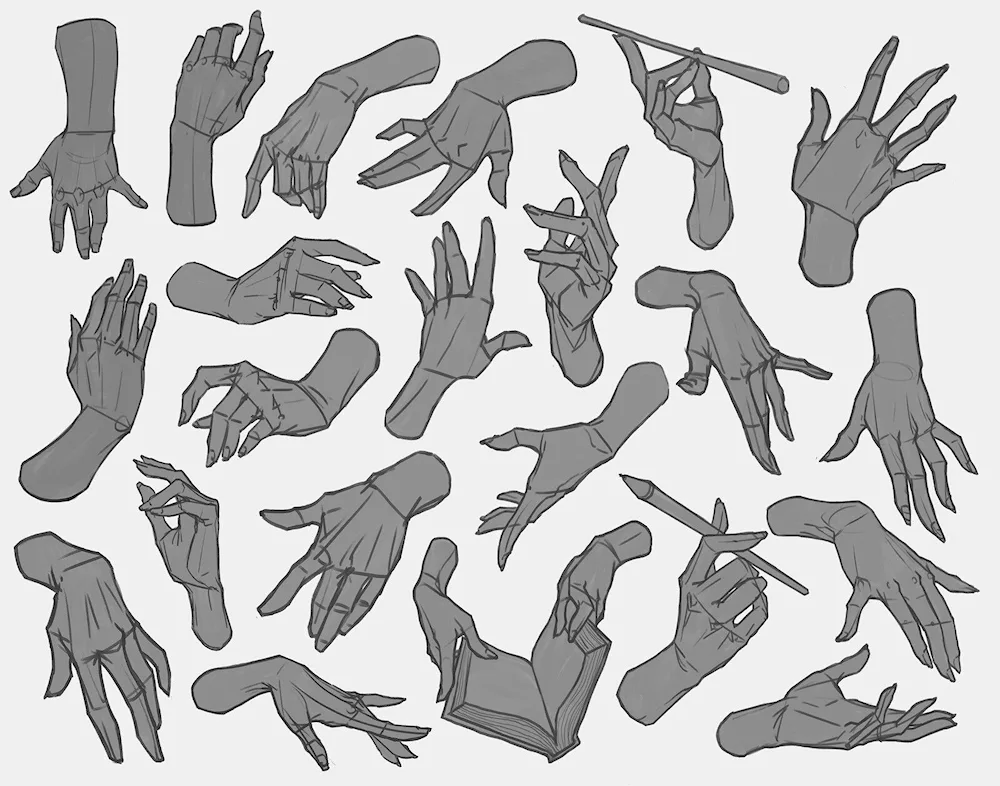 Hand side reference