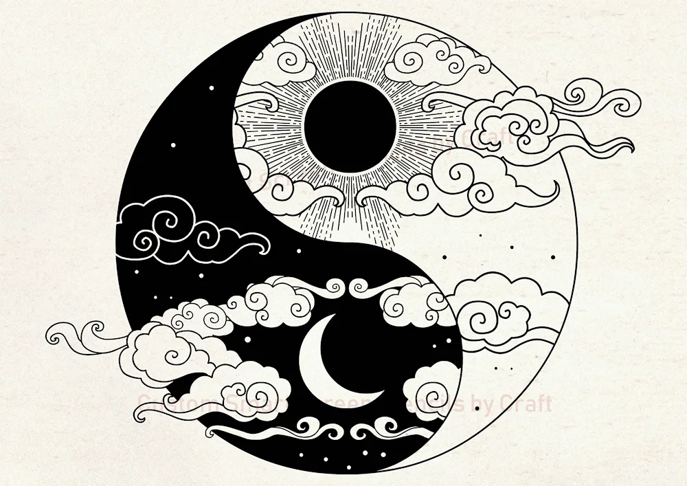 Chinese Mandala Yin Yang