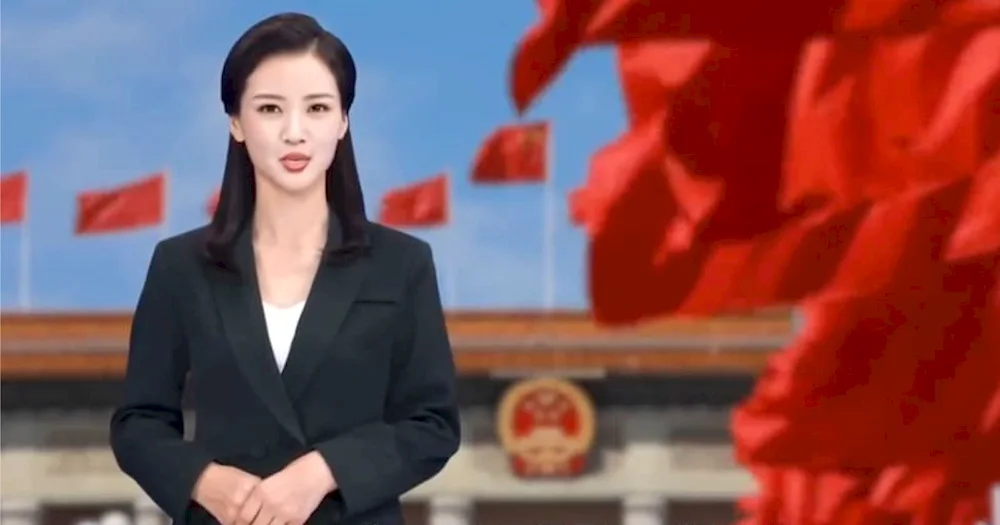 Chinese news anchorXenia Kokoreva