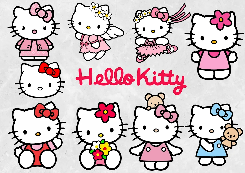 Hello Kitty stickers Kitty
