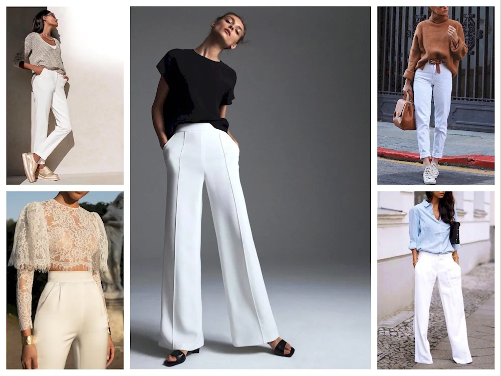 Classic trousers palazzo