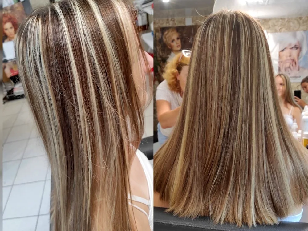 Blonde hair