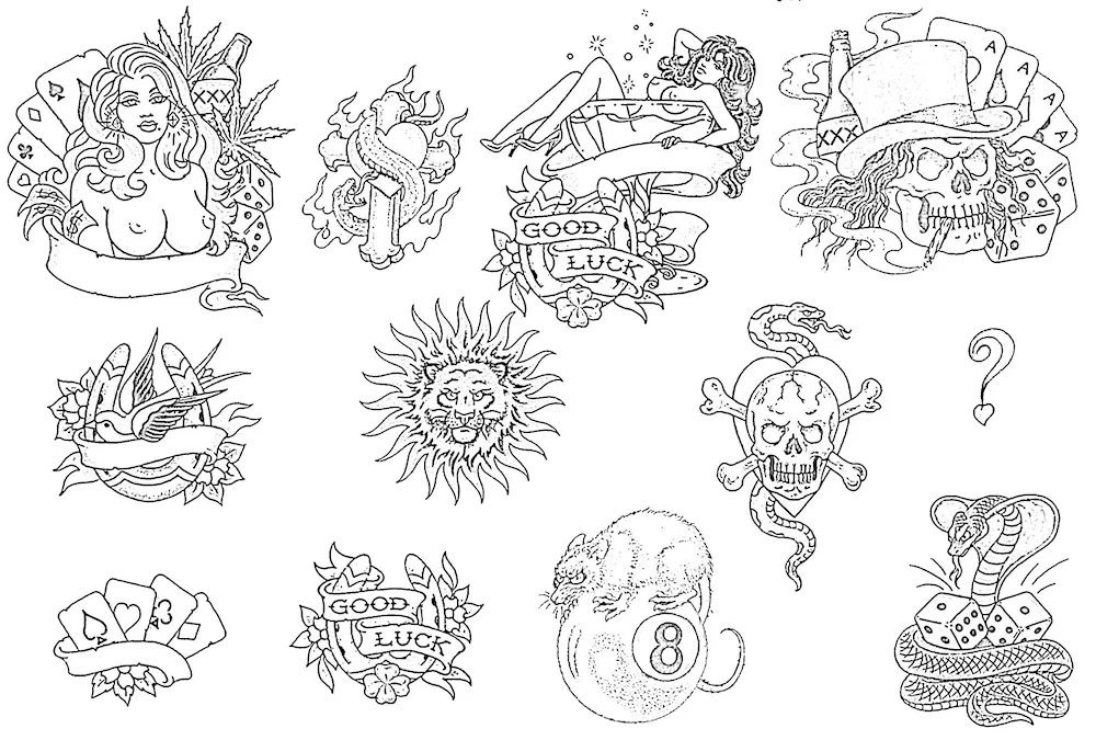 Cool tattoo sketches