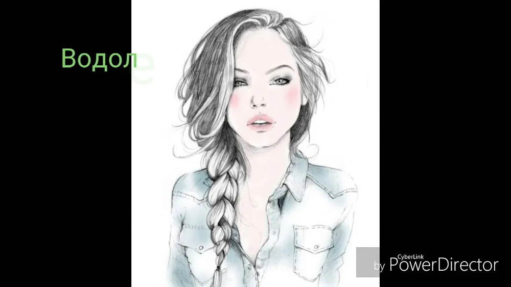 Beautiful cartoon girls