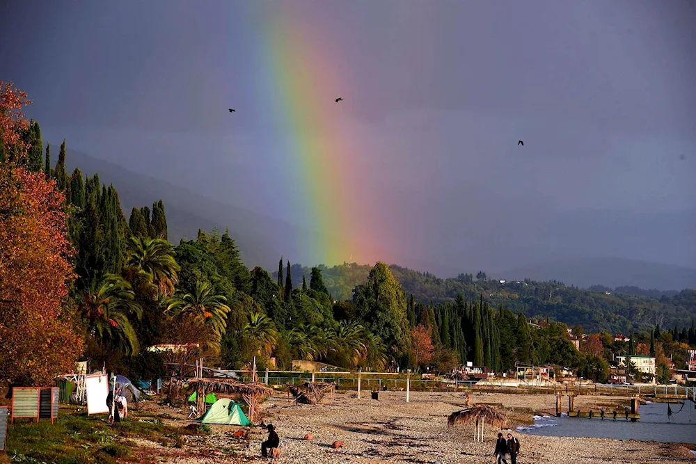 New Athos Abkhazia in winter