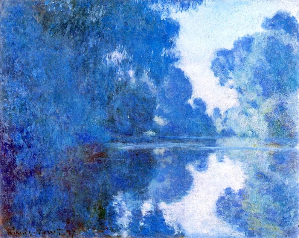 Claude Monet watercolour.