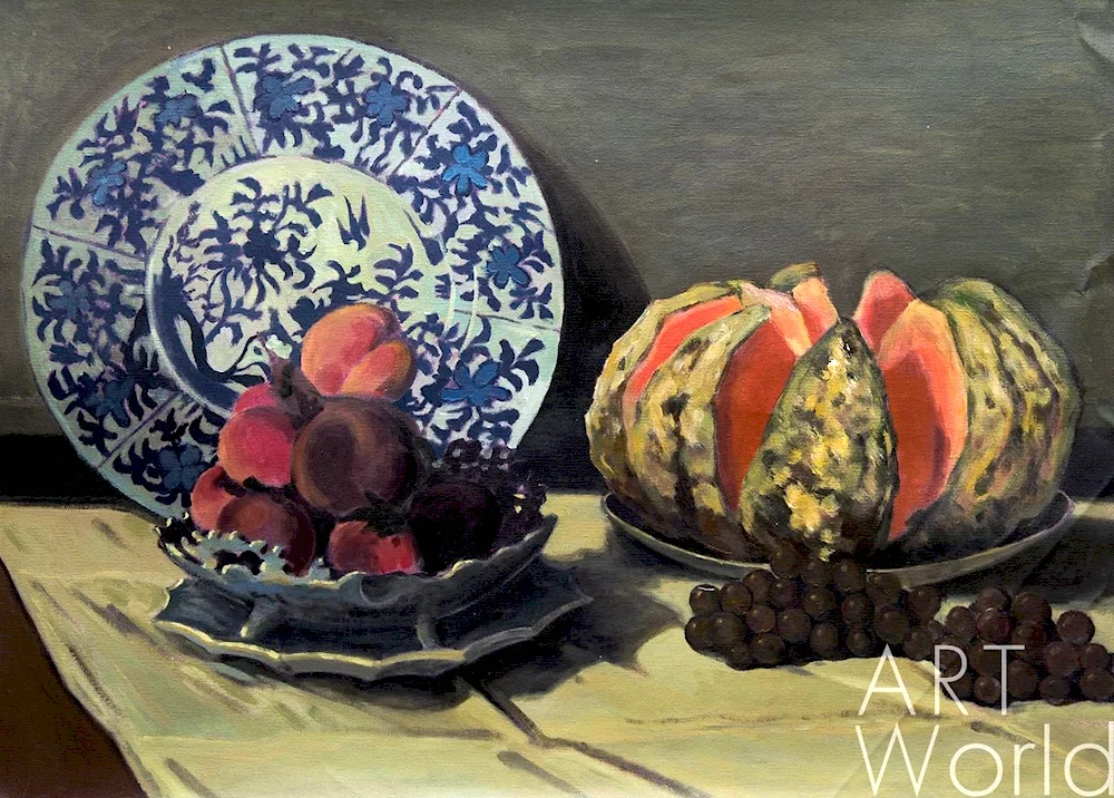 Claude Monet fruit