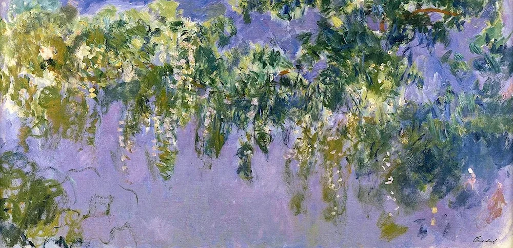 Claude Monet wisteria
