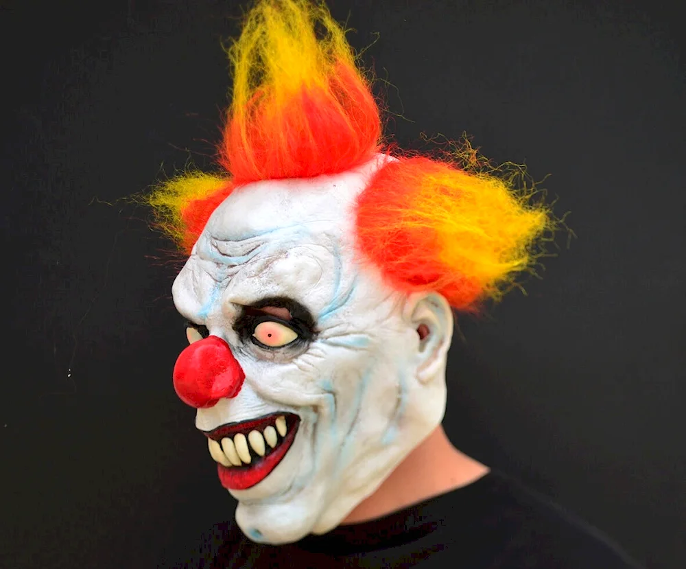 Clown hairstyle