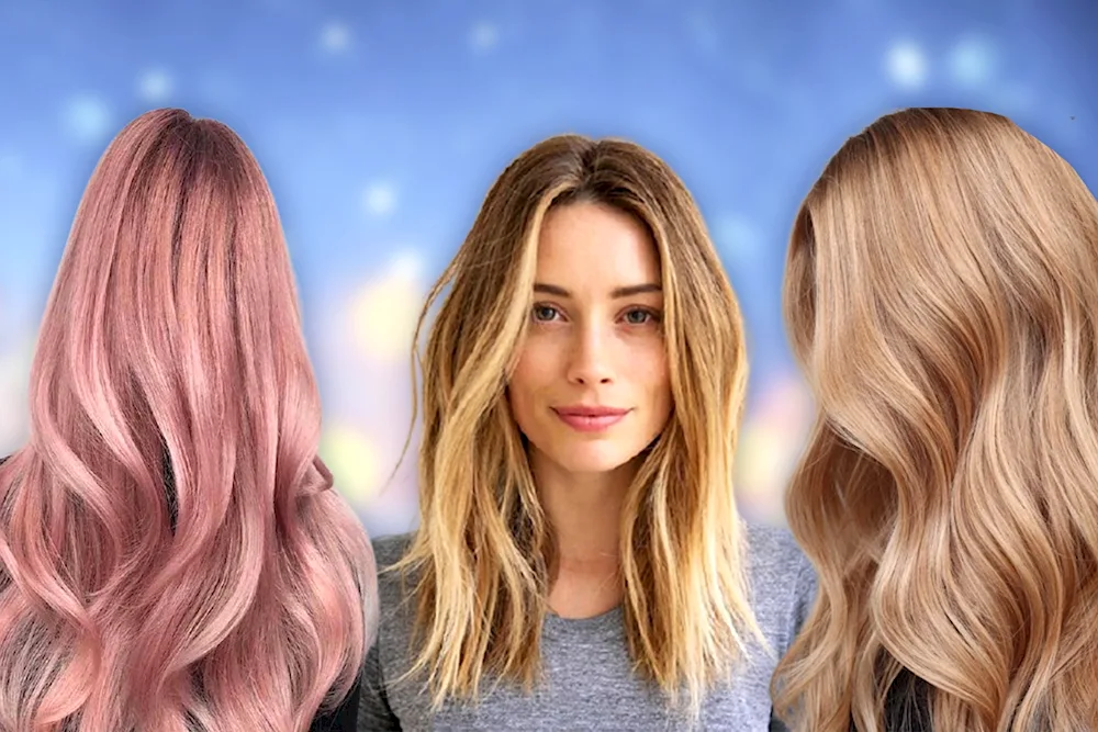 Beautiful hair colouring