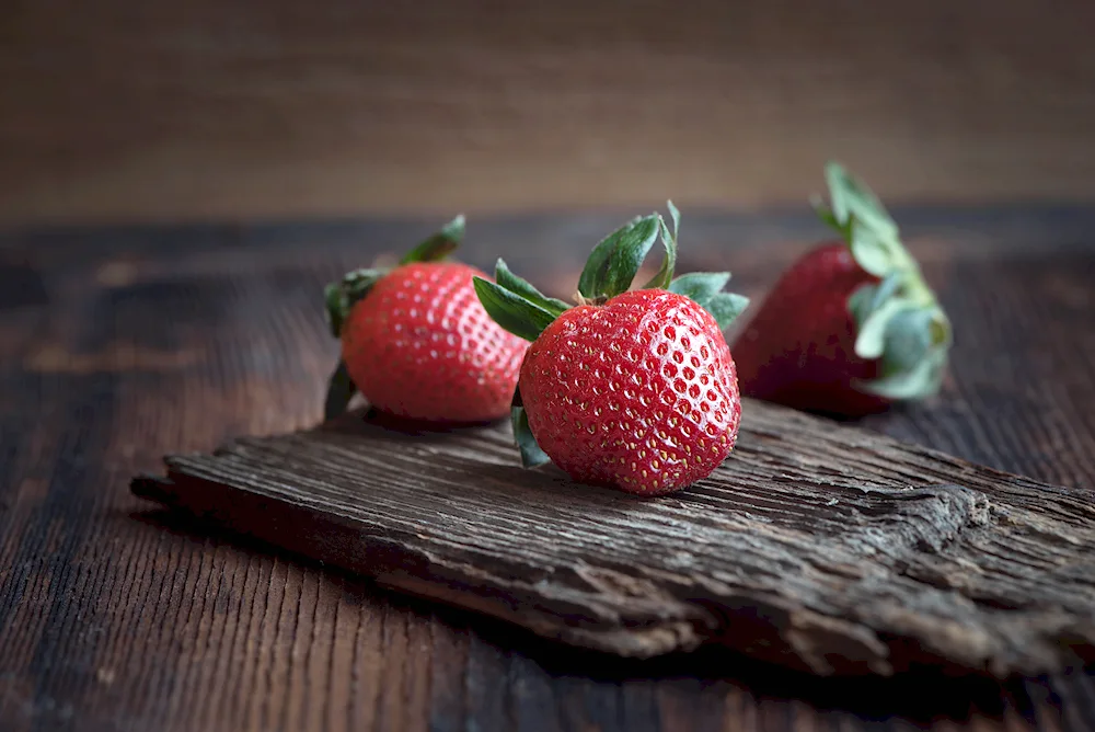 Strawberry still life