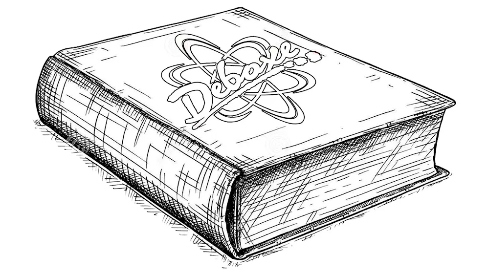 Drawing a book