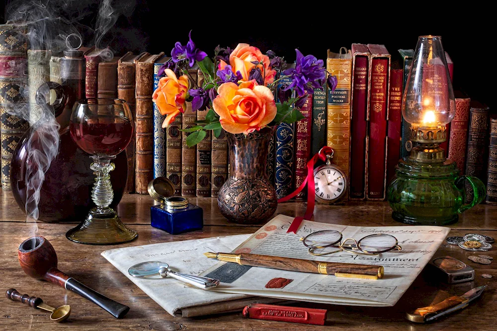 Book Still Life