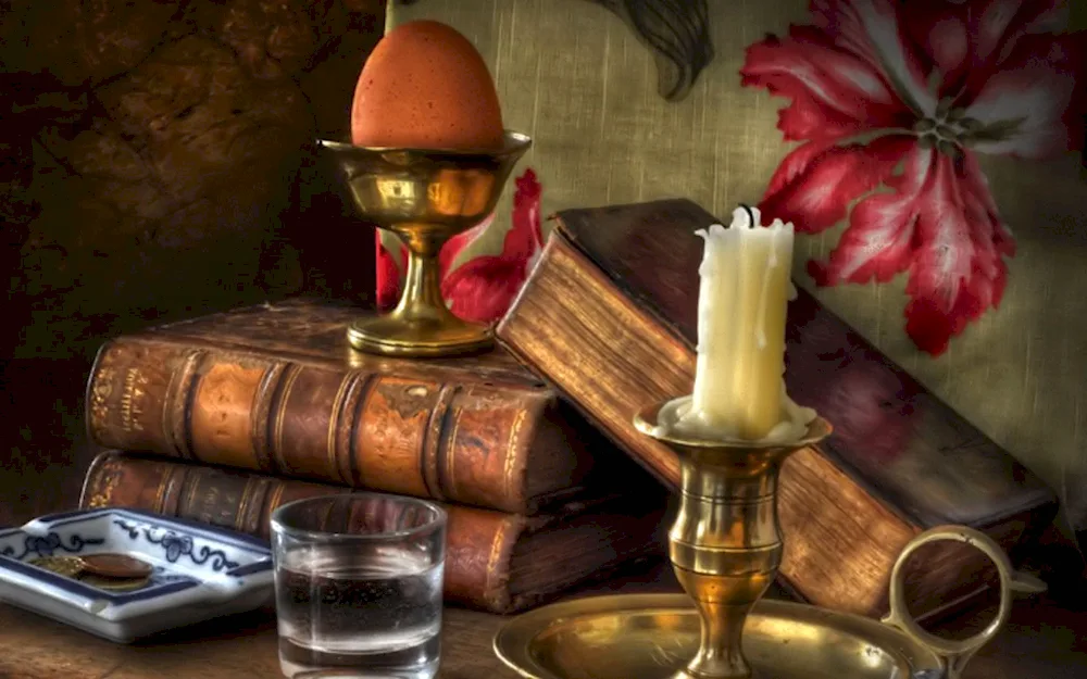 Book still life