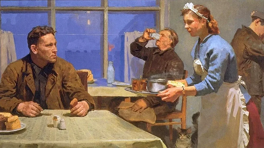 The artist Shurupov Konstantin Alekseevich 1910 - 1985