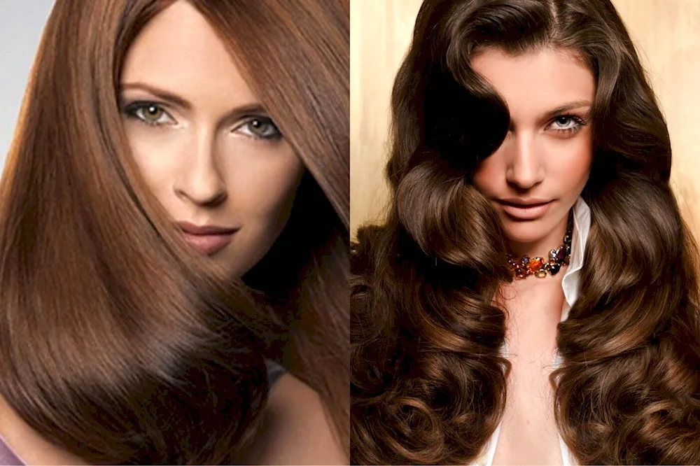 Balayage shatush chocolate caramel