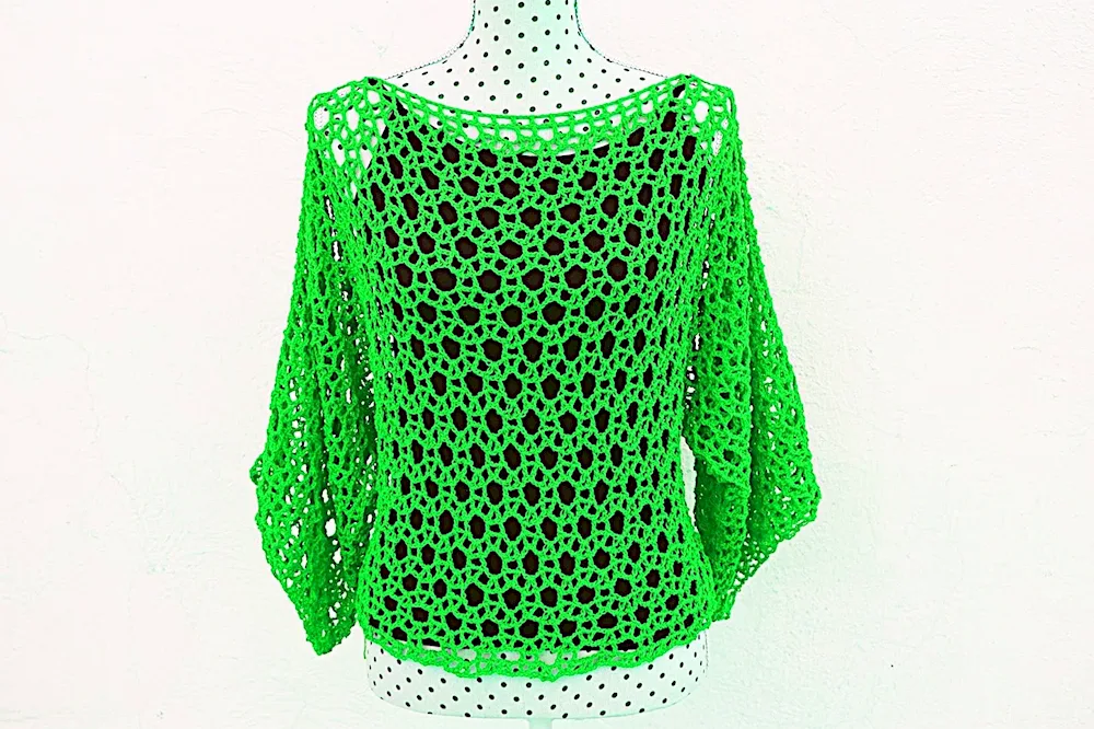 Mesh jumper for women