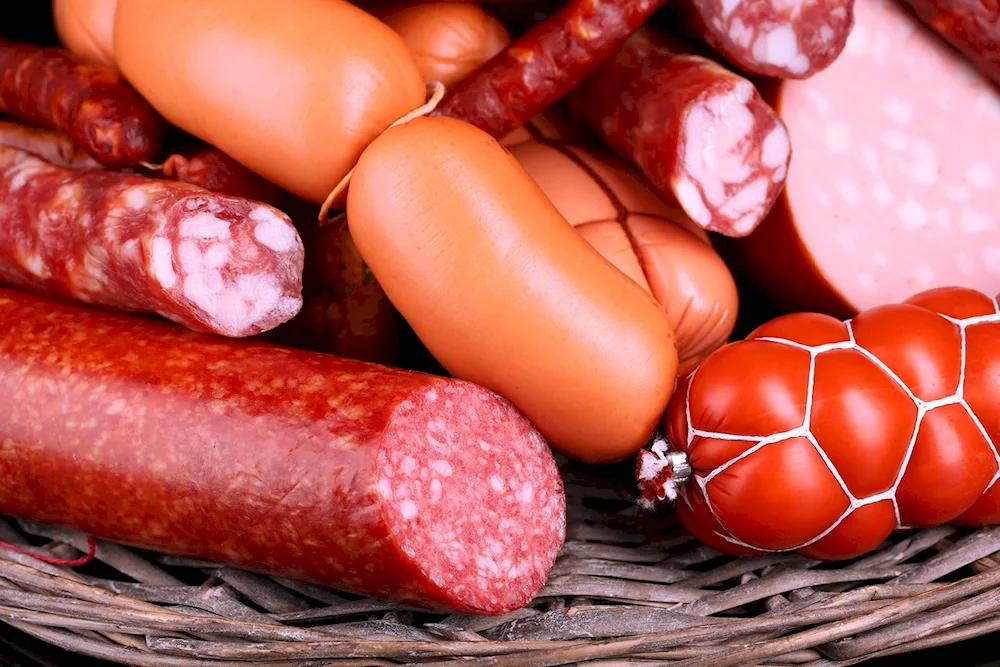 Sausage Belarusian Borisovsky meat processing plant