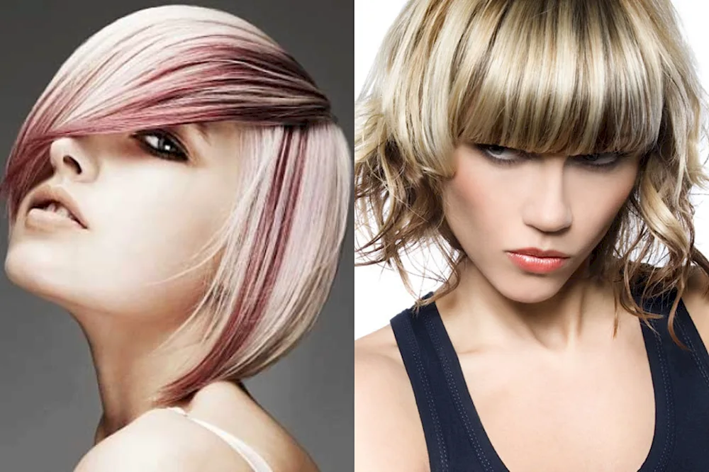 Beautiful hair colouring