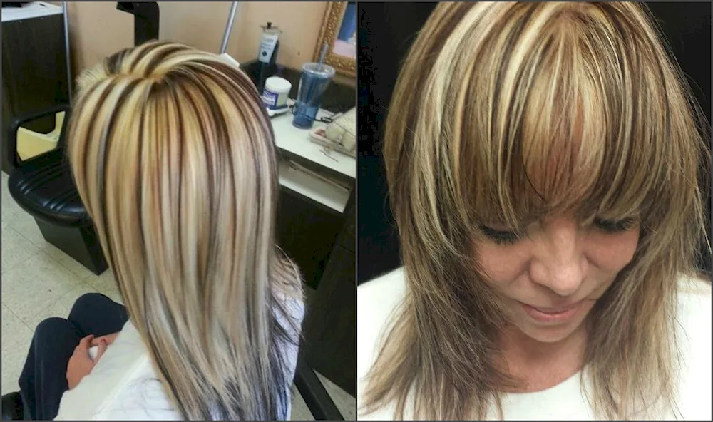 Colouring for Cascade haircut