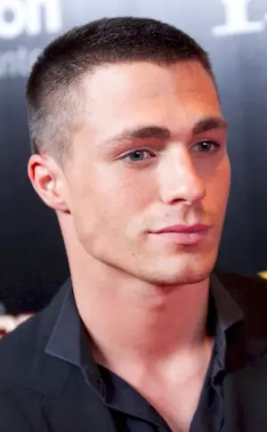 Colton Haynes short haircut