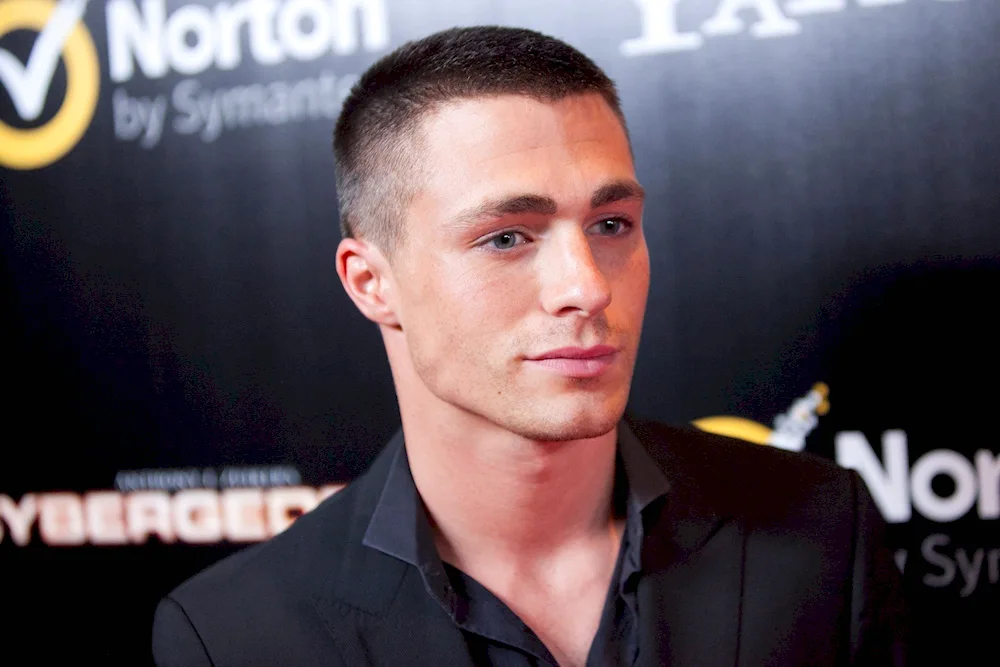 Colton Haynes short haircut