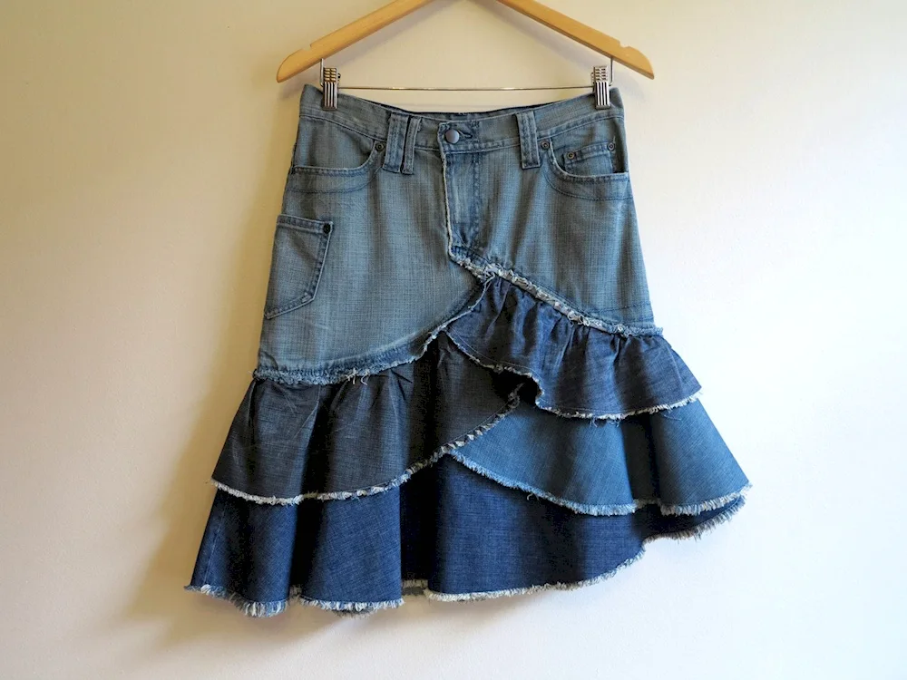 Denim skirt