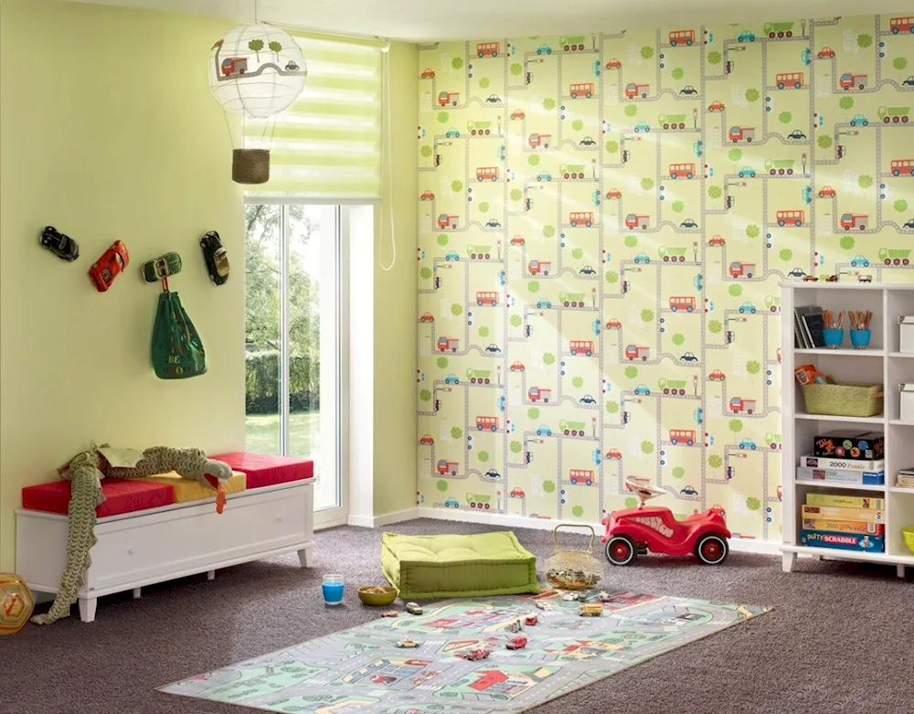 Interiors of children's rooms for kids