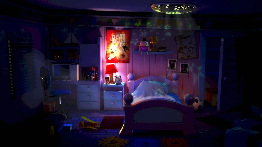 Bedroom for gacha laif night anime