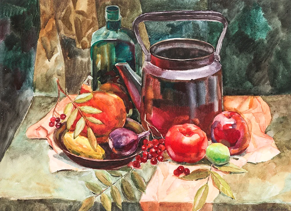 Maria Mishkareva watercolour
