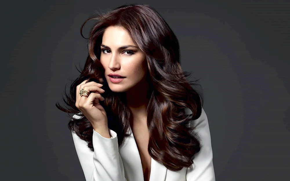 Cognac hair colour for green eyes